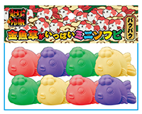 金魚草がいっぱいミニソフビ パクパク